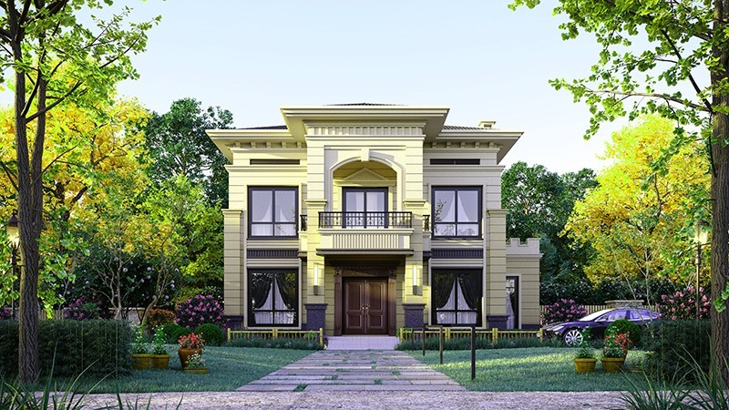 临汾中式合院住宅，开放庭院与邻里乡亲更亲近